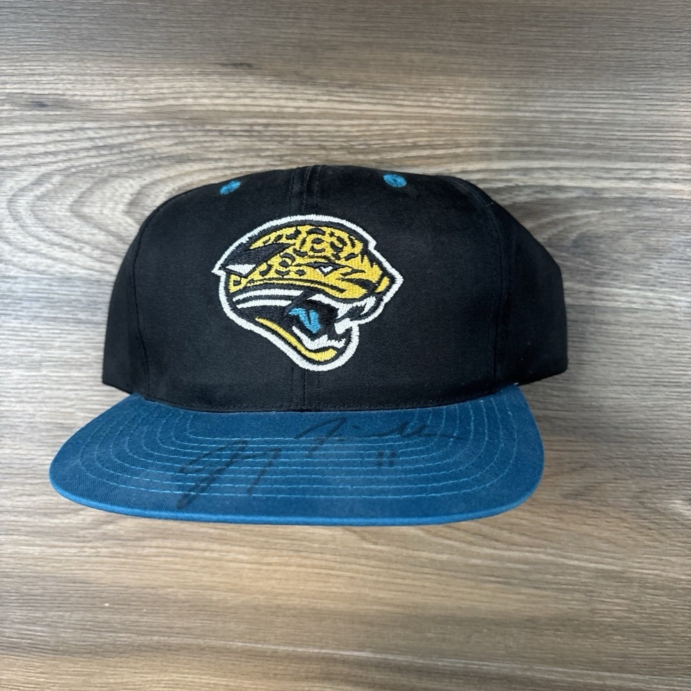 Jay Fiedler #11‎ Autograph Jaguars Hat Vintage Authentic NFL